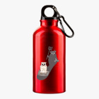 Металлическая бутылка 400 мл UV-DTF