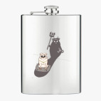 Фляжка стальная