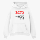 Толстовка худи оверсайз