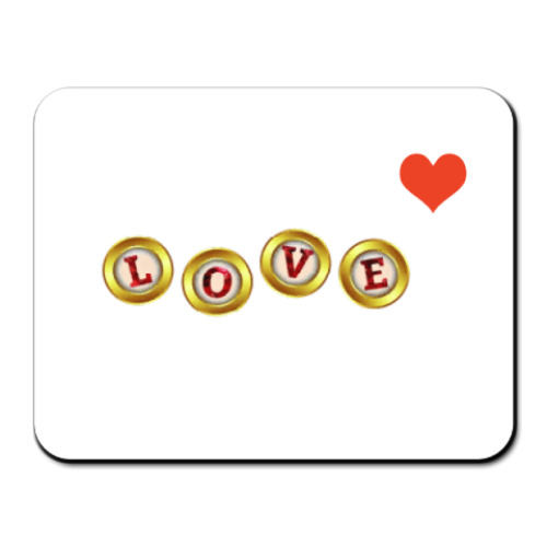 Коврик для мыши LOVE