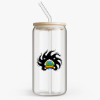 Банка с бамбуковой крышкой