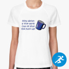 Женская спортивная футболка