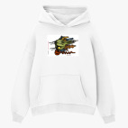 Толстовка худи оверсайз