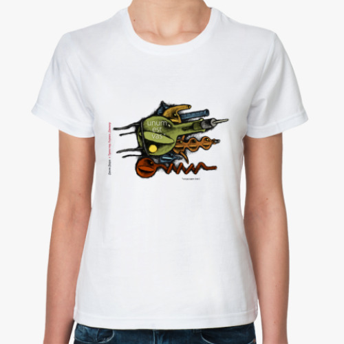 Классическая футболка с принтом  Трикстер