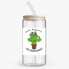 Банка с бамбуковой крышкой