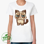 Женская футболка органик