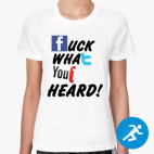 Женская спортивная футболка