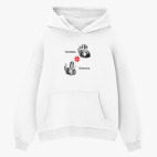 Толстовка худи оверсайз