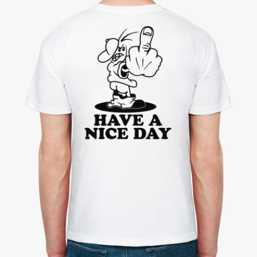 Футболка с принтом Nice Day