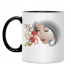 Кружка двухцветная