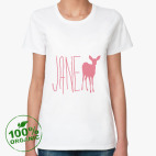 Женская футболка органик