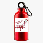 Металлическая бутылка 400 мл UV-DTF