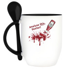 Кружка с ложкой