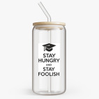 Банка с бамбуковой крышкой