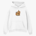 Толстовка худи оверсайз