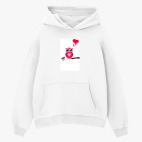 Толстовка худи оверсайз