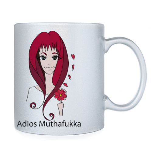 Кружка с принтом AMF