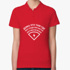 Женская рубашка поло