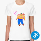 Женская спортивная футболка