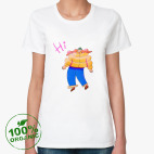 Женская футболка органик