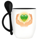 Кружка с ложкой