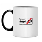 Кружка двухцветная