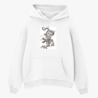 Толстовка худи оверсайз