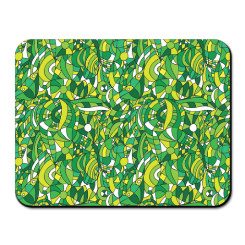 Коврик для мыши с принтом 'Зеленое лето'