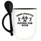 Кружка с ложкой