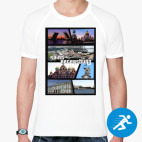 Мужская спортивная футболка