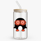 Банка с бамбуковой крышкой