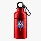 Металлическая бутылка 400 мл UV-DTF