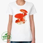 Женская футболка органик