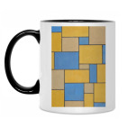 Кружка двухцветная