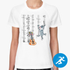 Женская спортивная футболка