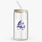 Банка с бамбуковой крышкой