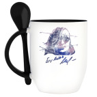 Кружка с ложкой