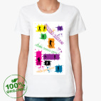 Женская футболка органик