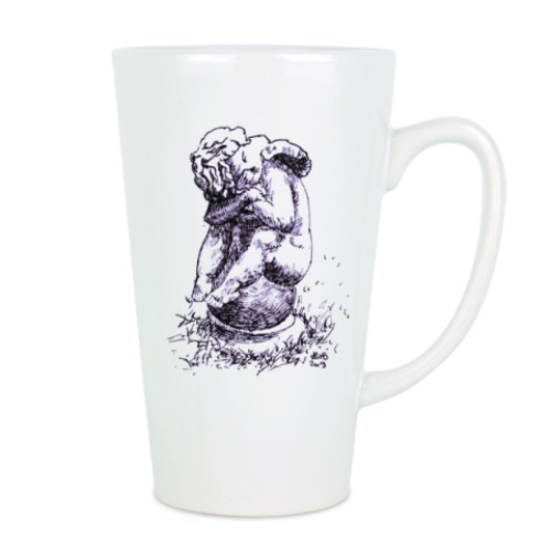 Чашка Латте Спящий ангел