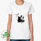 Женская футболка органик