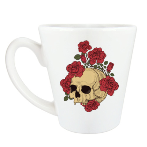 Чашка Латте с принтом The Dead Garden