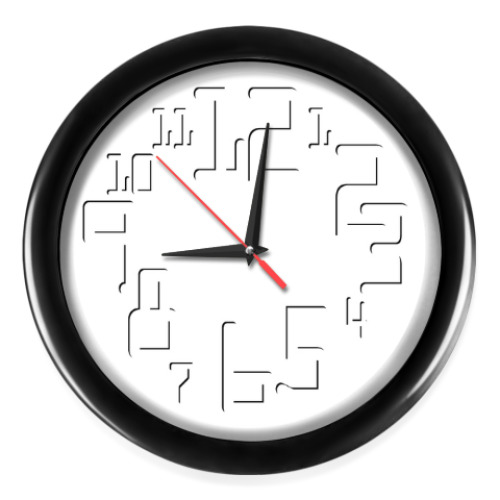 Настенные часы Большие цифры