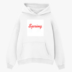 Толстовка худи оверсайз