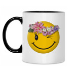 Кружка двухцветная