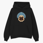 Толстовка худи оверсайз