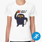 Женская спортивная футболка