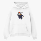 Толстовка худи оверсайз