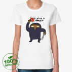 Женская футболка органик