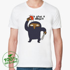 Мужская футболка органик