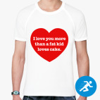 Мужская спортивная футболка